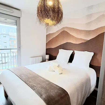 Lejlighed Cosy, Balcon Et Place Privee Le Mans