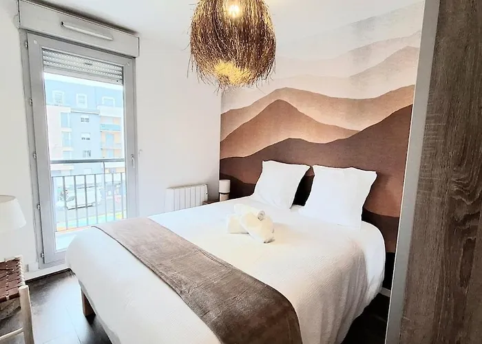 Appartamento Cosy, Balcon Et Place Privée Le Mans